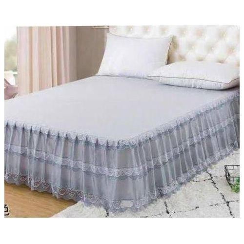 CLEARANCE OFFER 3PC Set 1 Bedskirt 2 Pillowcase -