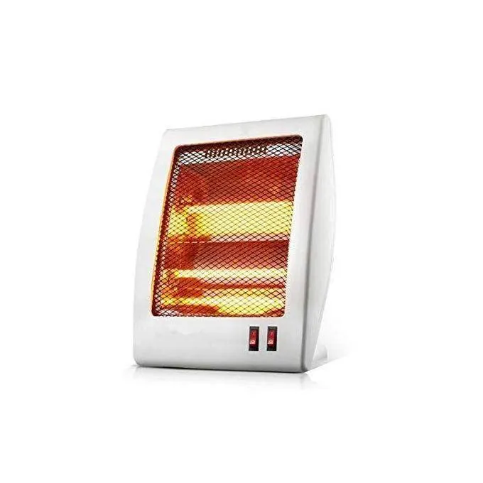 Quartz Room Heater – Portable Electric Quartz Space Heater, Fast Heating 400W/800W Indoor Warmer for Bedroom, Office & Home Use, Compact Energy-Efficient Personal Heater