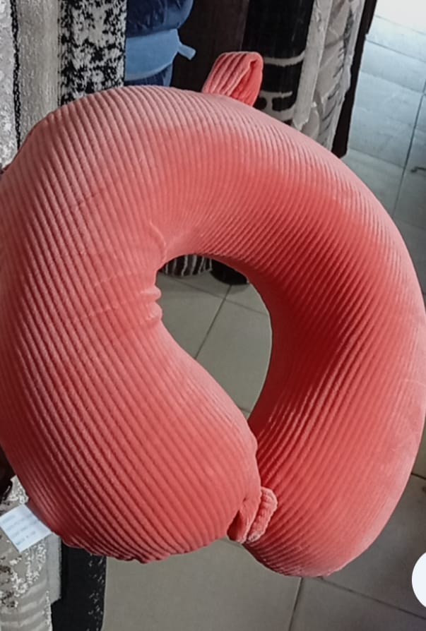 Memory Foam Travel Neck Support Pillow – Ergonomic U-Shaped Cushion for Airplane, Car, Office & Home Use, Soft Comfortable Neck Pain Relief Pillow for Travelling and Rest