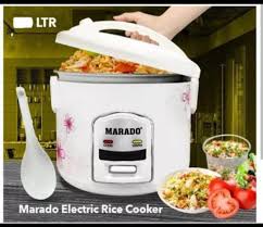 Marado 5L Electric Automatic Pressure Rice Cooker Multifunctional Fast Cooking Smart Kitchen Appliance with Keep Warm Function Large Capacity Non-Stick Inner Pot for Family Use Rice, Stew, Soup & Grai