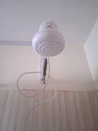 Horizon Shower Head Instant Water Heater, Energy & Water Saving Electric Shower Head, Easy Installation, Premium Quality Fast Heating Bathroom Shower for Home Use