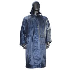 Unisex Waterproof Rain Coat – Durable Hooded Rain Jacket in Black & Navy Blue, Lightweight Protective Outerwear for Travel, Outdoor Work, and Daily Use in XL, 2XL & 3XL