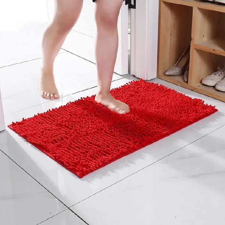 Sausage Mats 50x80 Non-Slip Water Absorbent Floor Mat Soft Dust Repellent Bathroom & Door Mat, Quick Dry Safety Rug for Bathroom, Kitchen, Entryway and Home Comfort Use