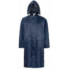 Unisex Waterproof Rain Coat – Durable Hooded Rain Jacket in Black & Navy Blue, Lightweight Protective Outerwear for Travel, Outdoor Work, and Daily Use in XL, 2XL & 3XL