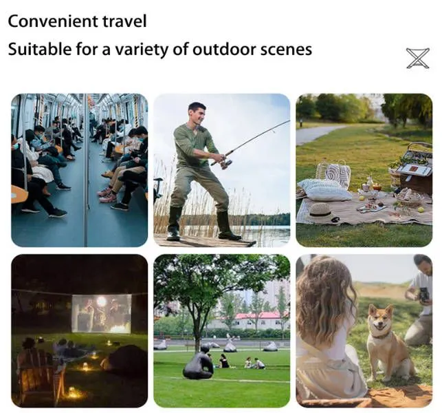 Folding Fishing Chair – Portable Camping Stool, Lightweight Foldable Outdoor Chair for Travel, Hiking, Picnic & Camping with Fast Local Delivery