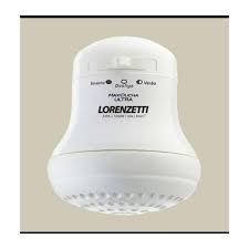 Lorenzetti Instant Water Heater Shower Head for Salty & Fresh Water – Electric Instant Shower with Durable Heating Element, 3 Modes: Normal, Warm & Hot, Electronic Temperature Control, Gift Set