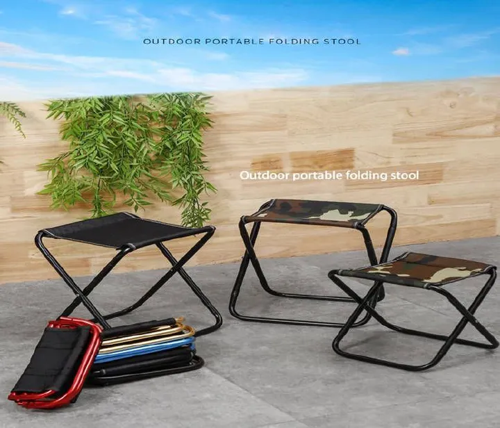Folding Fishing Chair – Portable Camping Stool, Lightweight Foldable Outdoor Chair for Travel, Hiking, Picnic & Camping with Fast Local Delivery