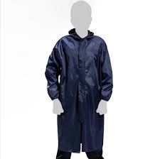 Unisex Waterproof Rain Coat – Durable Hooded Rain Jacket in Black & Navy Blue, Lightweight Protective Outerwear for Travel, Outdoor Work, and Daily Use in XL, 2XL & 3XL