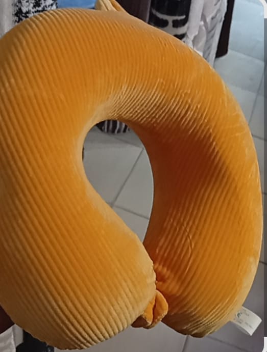 Memory Foam Travel Neck Support Pillow – Ergonomic U-Shaped Cushion for Airplane, Car, Office & Home Use, Soft Comfortable Neck Pain Relief Pillow for Travelling and Rest