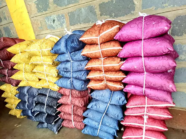 5 PCs THROW PILLOW CUSHION FIBRE FILLED Well & Purely Filled Fibre Soft Comfortable Decorative Cushion Pillow Durable Plush Throw Pillow for Sofa Bed Living Room Bedroom Home Decor Support Cushion