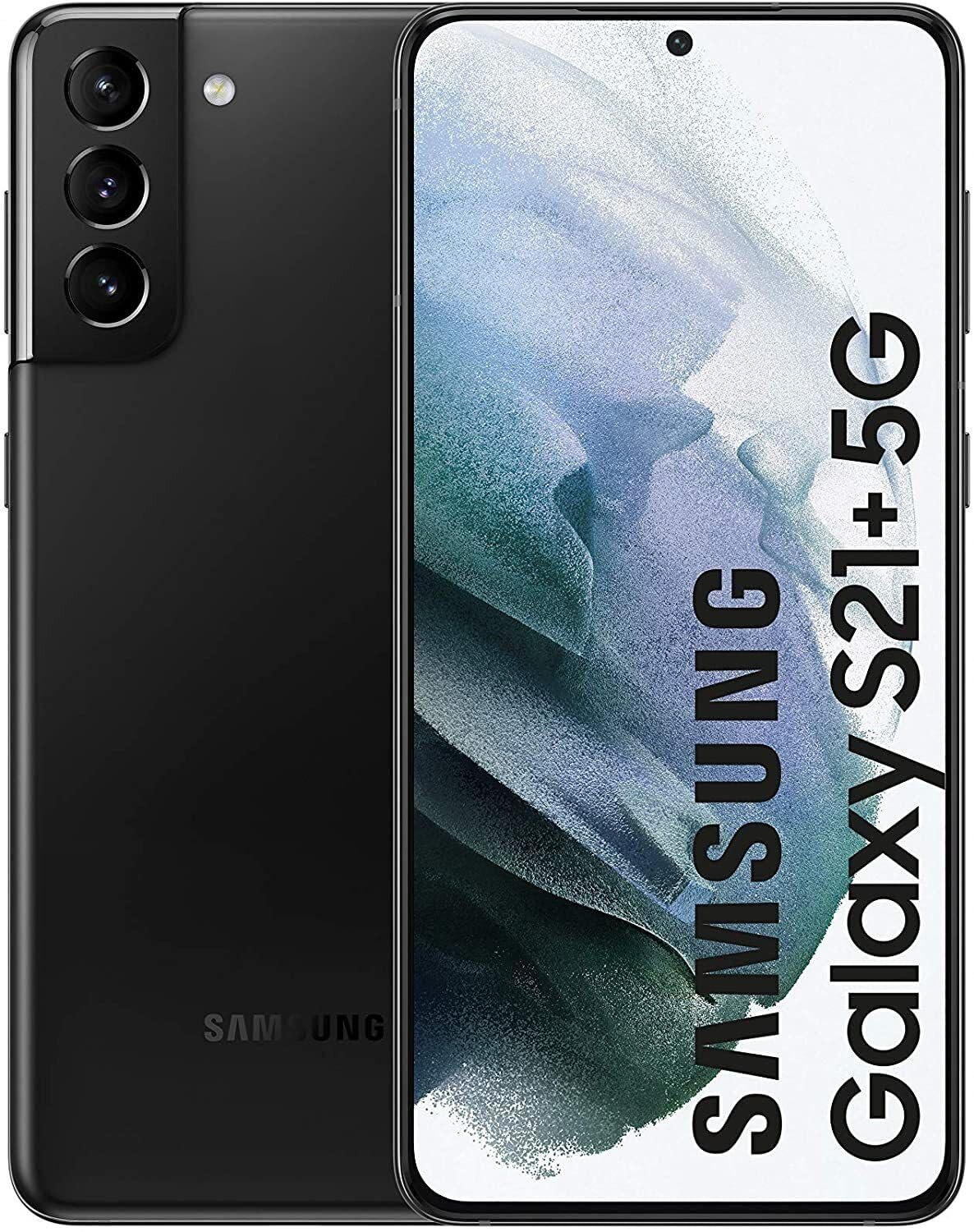 REFURBISHED CLEAN 99%  SAMSUNG S21 PLUS 128GB ROM 8GB RAM DISPLAY 6.7 INCHES REAR CAMERA 12MP + 12MP + 64MP FRONT CAMERA 10MP  BLACK