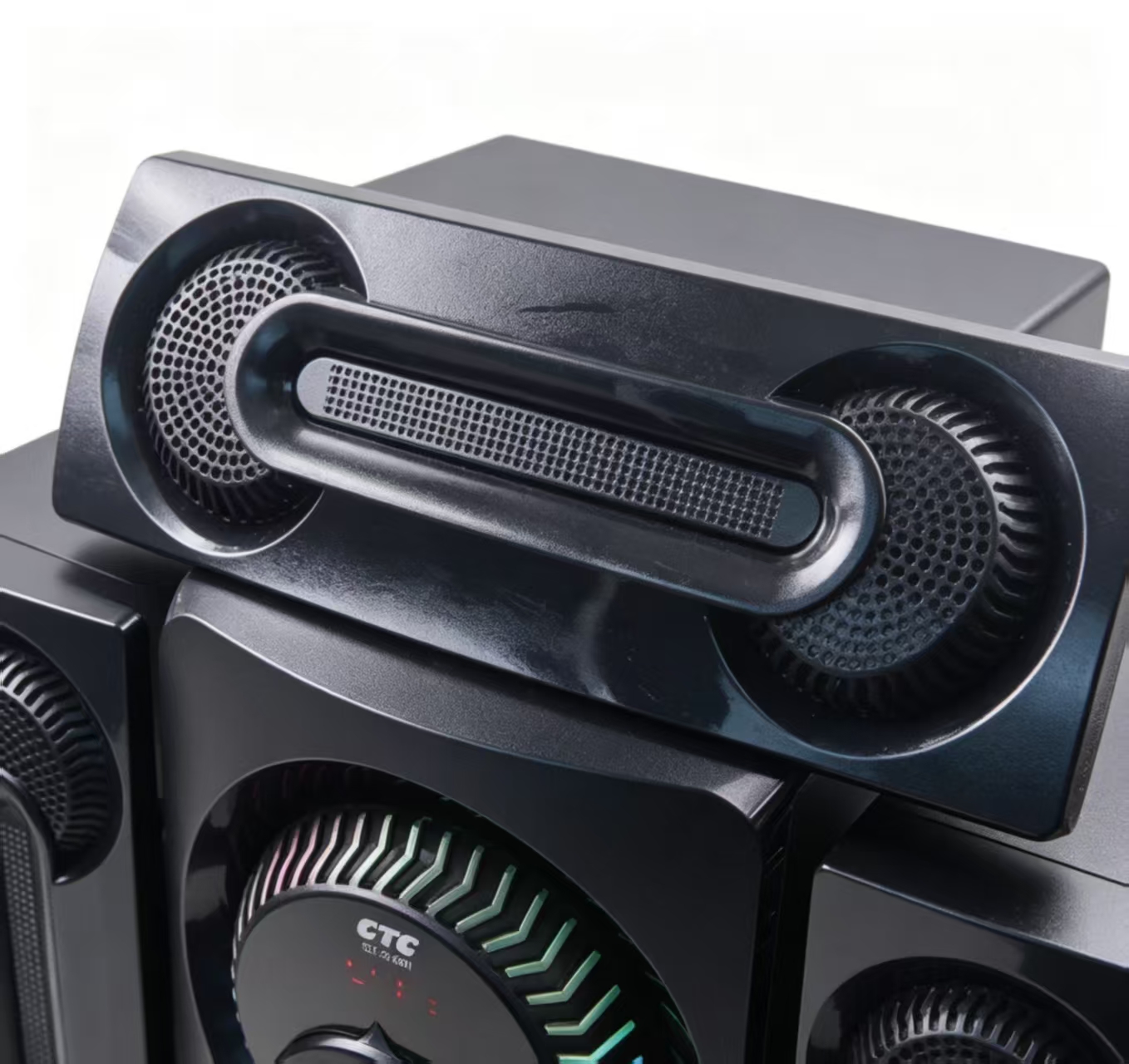 CTC 3.1 Ch Home theater Subwoofer Multimedia Speaker System CT-6009 MP3, SD Card, USB Slot with 1 year warranty FM radio black home audio home theater speaker system