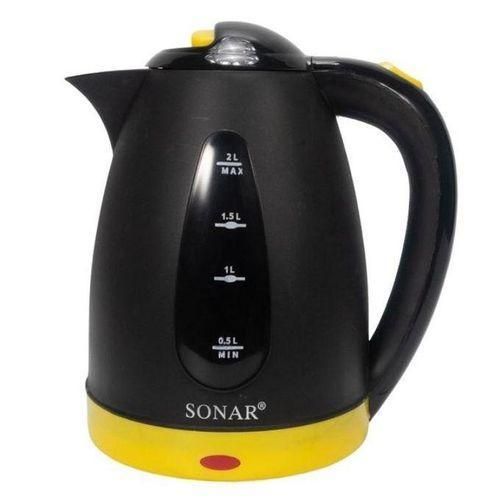 SONAR P2 2ltrs Plastic Electric Kettle, Automatic Hot Water Boiler or Heater Jug Auto Shutoff CAPACITY AND MOST DURABLE KETTLE ON MARKET WITH A 1 YEAR WARRANTY FOR YOU BELOVED CUSTOMER..
