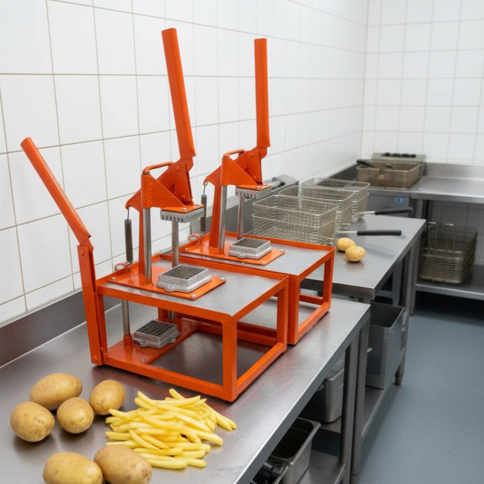 ✔️READY TO PICK🚚Commercial Chipser Cutter This type is ideal if you need reliable daily use. Look for stainless steel construction, replaceable blades, and a stable frame for continuous operation. Be