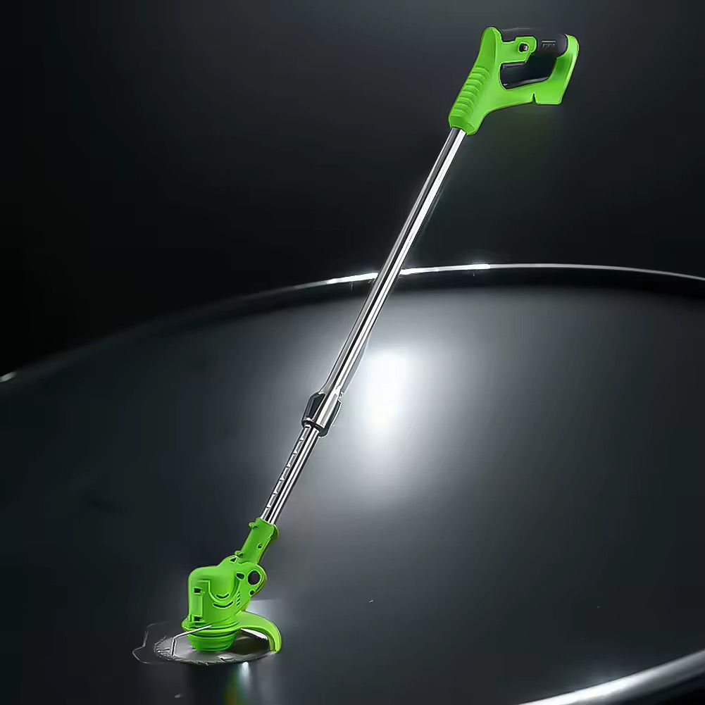 Handheld Lawn Mower Garden Weeder Machine Easy Grass Cut Electric Strimmer, Cordless Grass Trimmer Foldable Adjustable Trimmer Efficient Garden Pruning Cutting Power Tools For Makita 18V Battery