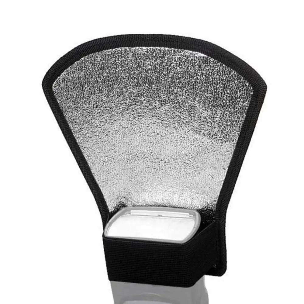 Outdoor Universal 2-in-1 Flash Softbox Softbox Photo Flash Silver White Reflector Photo Accessories For Canon Nikon Fuji Cameras