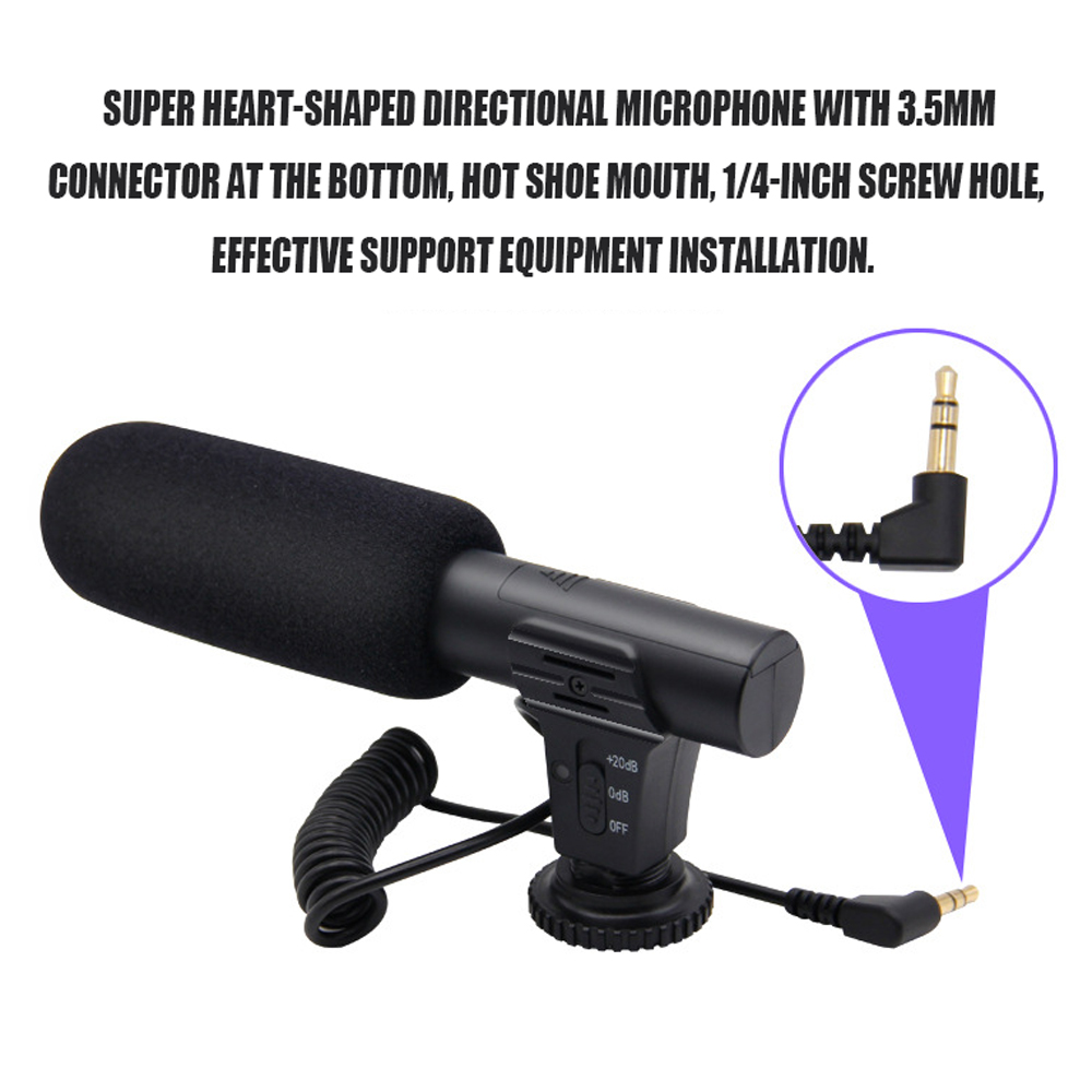 MIC-05 super cardioid microphone micro photographic equipment camera microphone