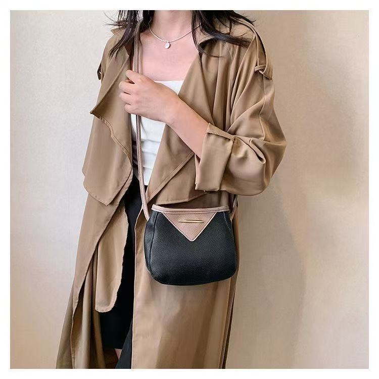 2026 New Women's 2-in-1 Crossbody Bucket Bag, PU Leather Shoulder Bag with Detachable Mini Pouch Lightweight Casual Shoulder Bag for Daily Use, Fits Phone & Cosmetics