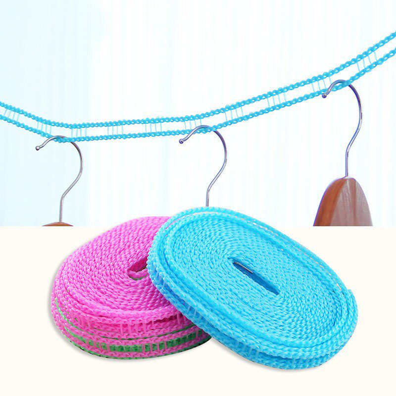 10 meter outdoor equipment travel clothesline anti slip, windproof, thickened drying blanket rope, sturdy nylon binding rope strap