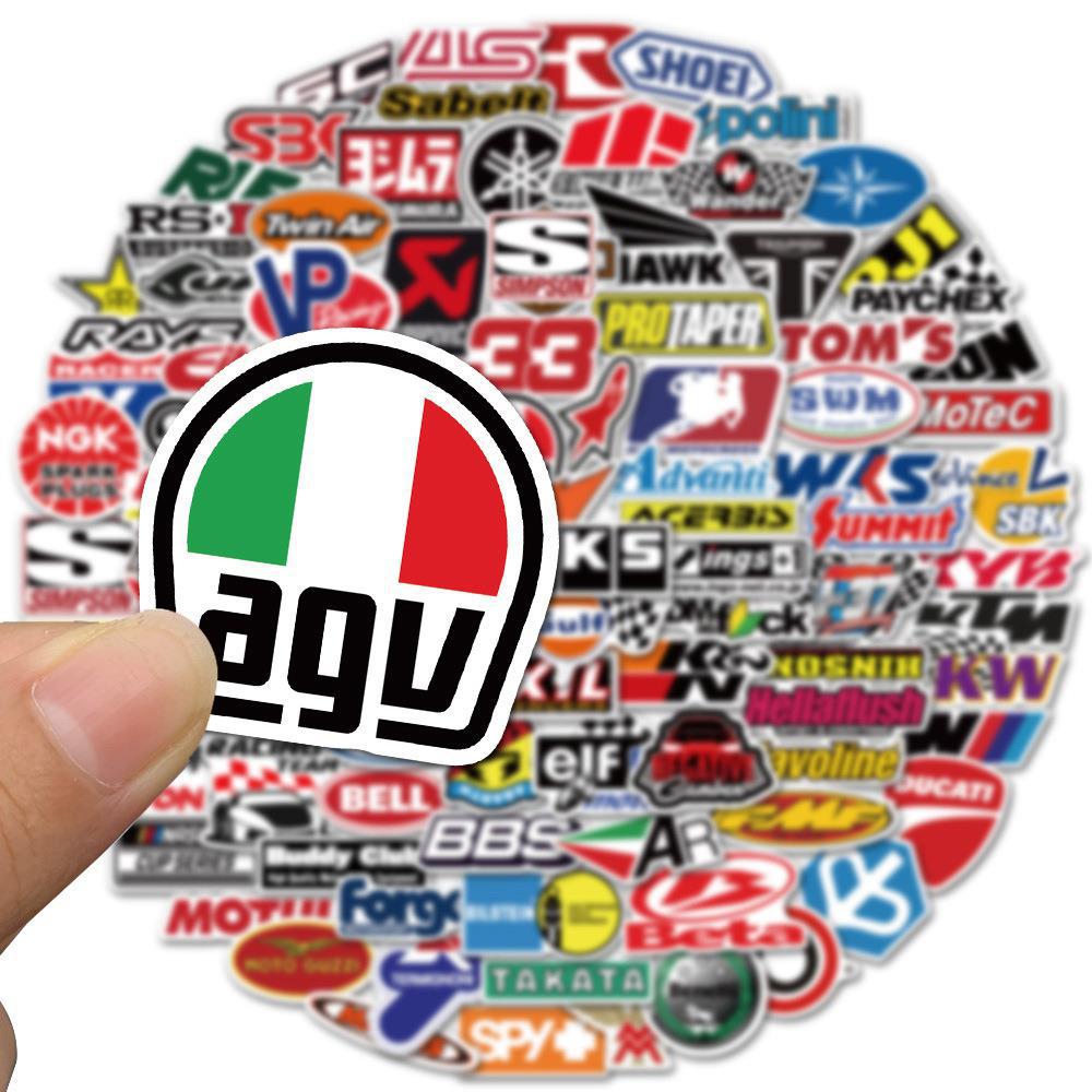 100pcs Cool JDM Stickers Auto Car Modify Motorcycle Scooter Bike Skateboard Laptop Graffiti Vinyl Decals Sticker Bomb