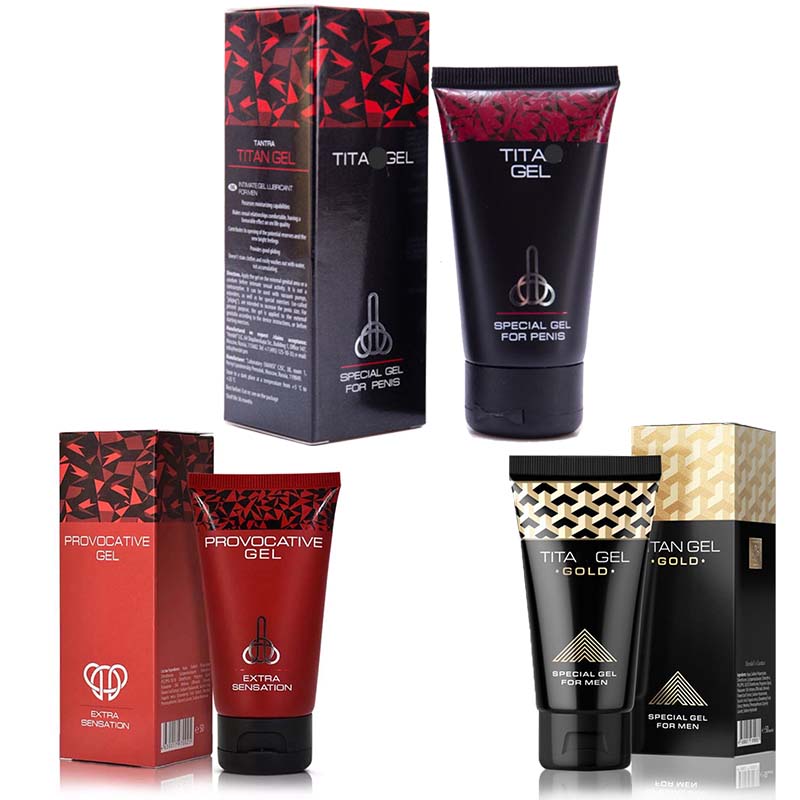 50ml Male Penis Enlargement Cream XXL Big Dick Gel Sex Lube Fragrance Titan Gel Penis Extender for Men