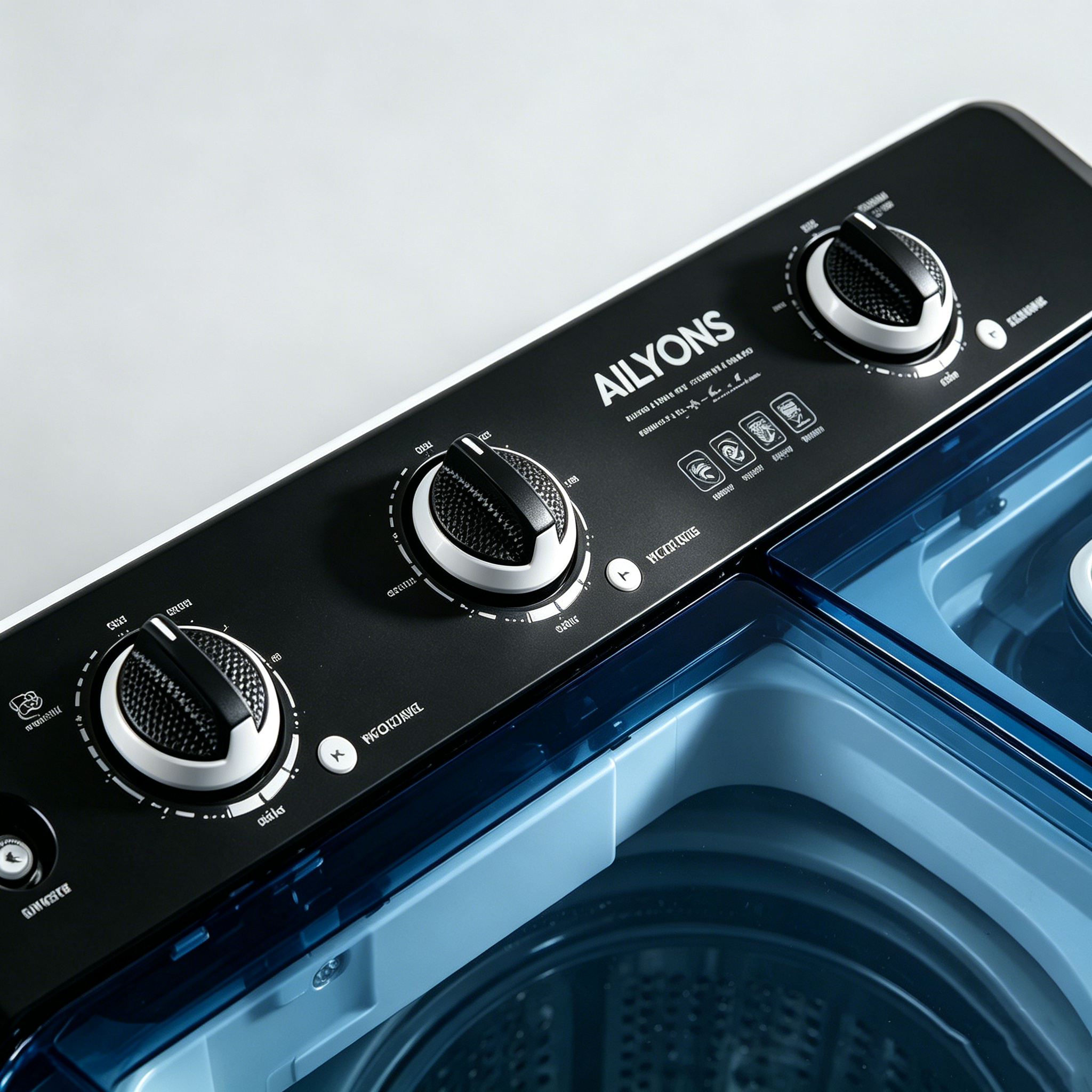 AILYONS Twin Tub Washing Machine 10KG Washer,owerful, Durable & Energy Saving Compact Washer for Home washing machine AWTT10H
