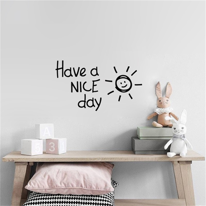 MIBO Wall Art Sticker Wall Nordic Wind INS Introduction Sticker Room Sticker Painting