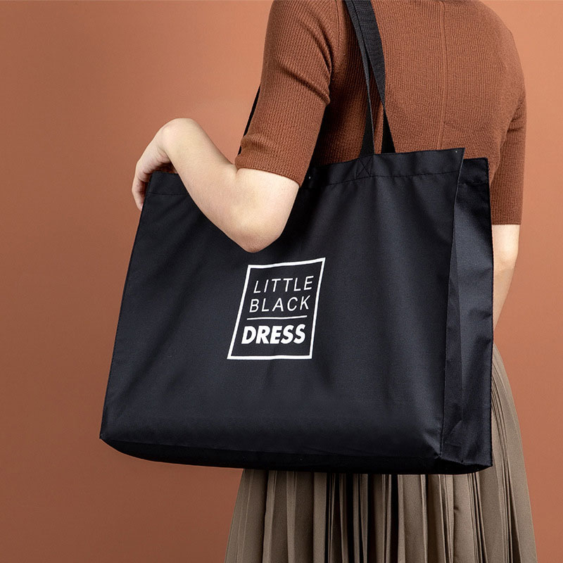 Shopping Bag Supermarket Fashion Environmental Protection Large Capacity Travel Portable Foldable Stackable Thick Large Capacity Bag Oxford Cloth Handbag