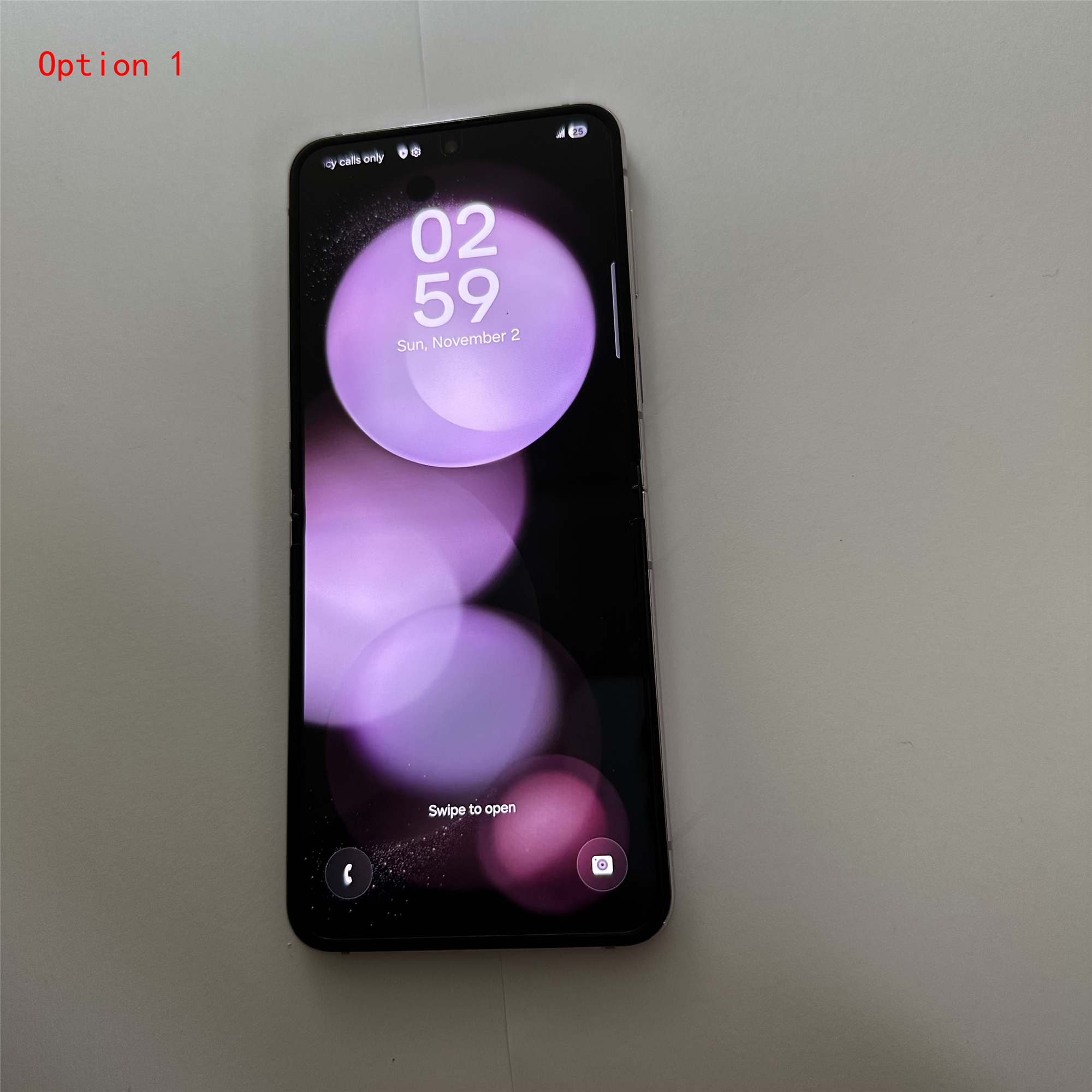 Samsung Galaxy Z Flip5 Refurbished Phone 5G 256GB ROM 8GB RAM 6.7" + 3.4" Original Smart Phone