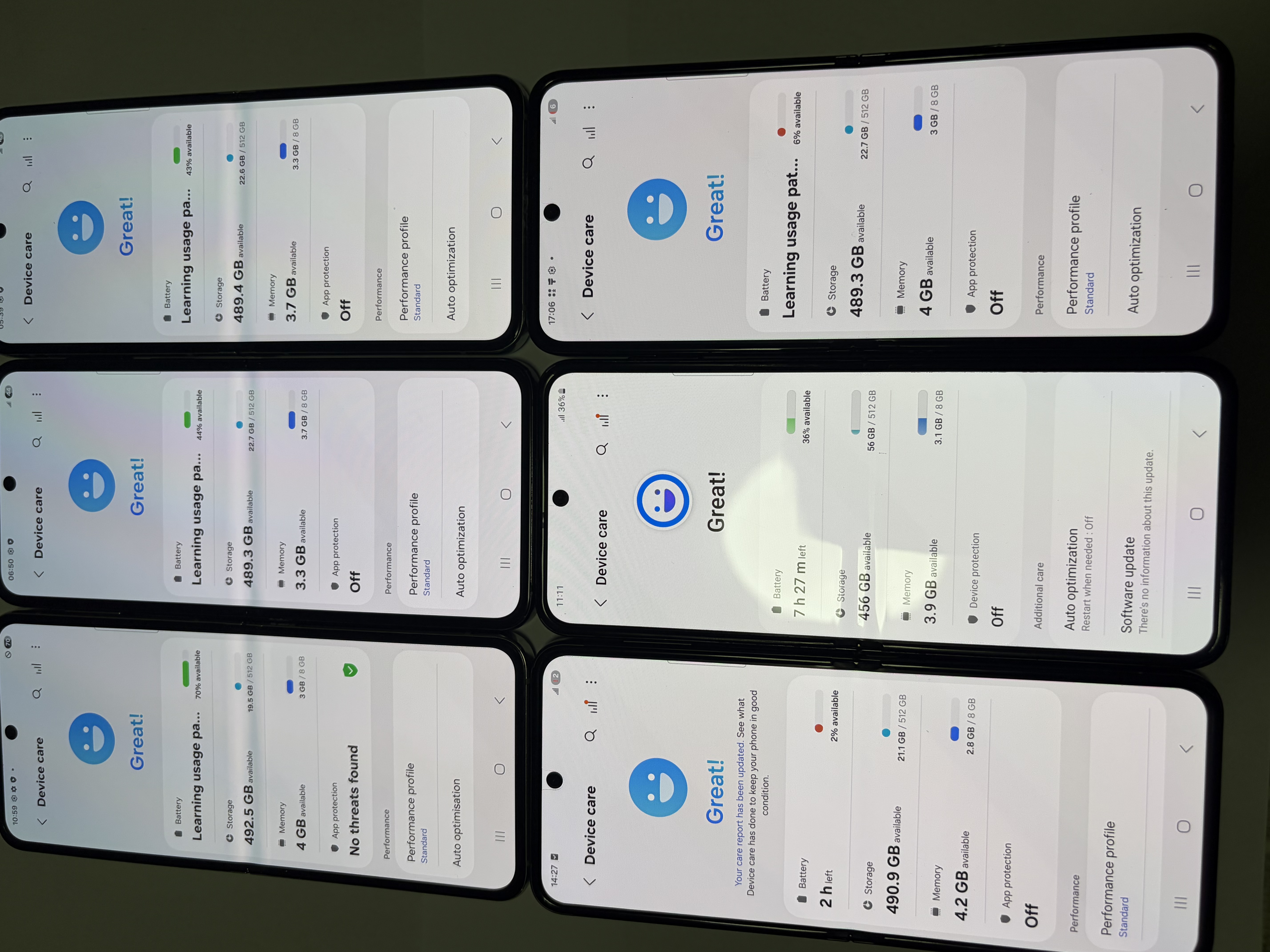 Samsung Galaxy Z Flip5 Refurbished Phone 5G 512GB/256GB/128GB ROM 8GB RAM 6.7" + 3.4" Original Smart Phone