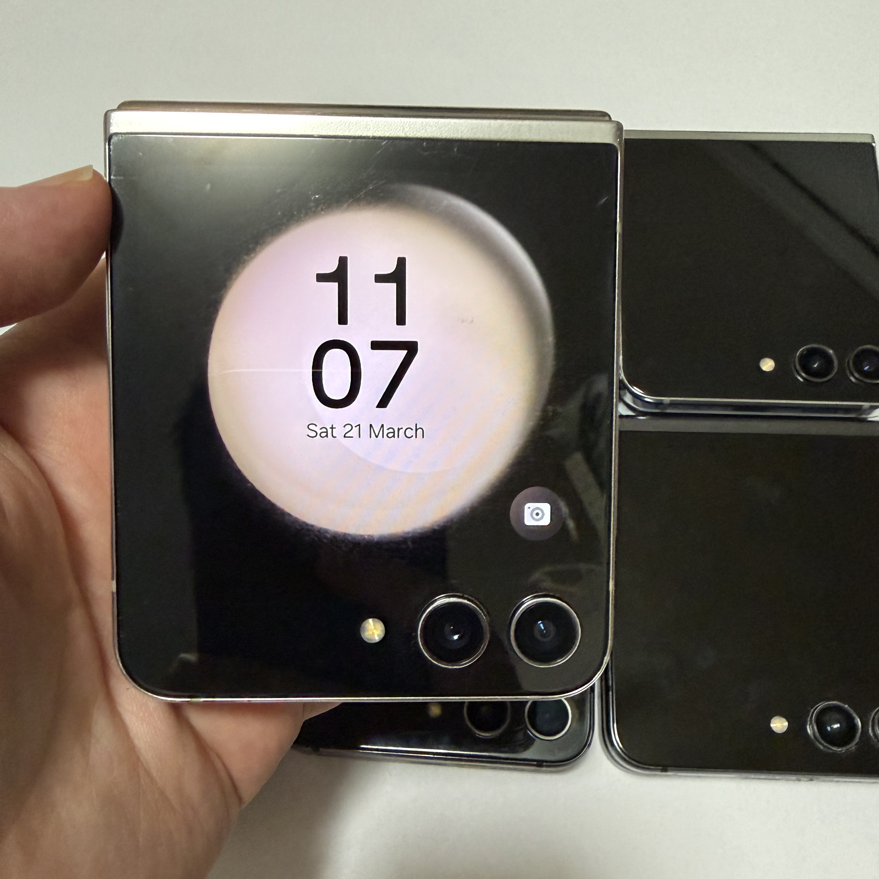 Samsung Galaxy Z Flip5 Refurbished Phone 5G 512GB/256GB/128GB ROM 8GB RAM 6.7" + 3.4" Original Smart Phone