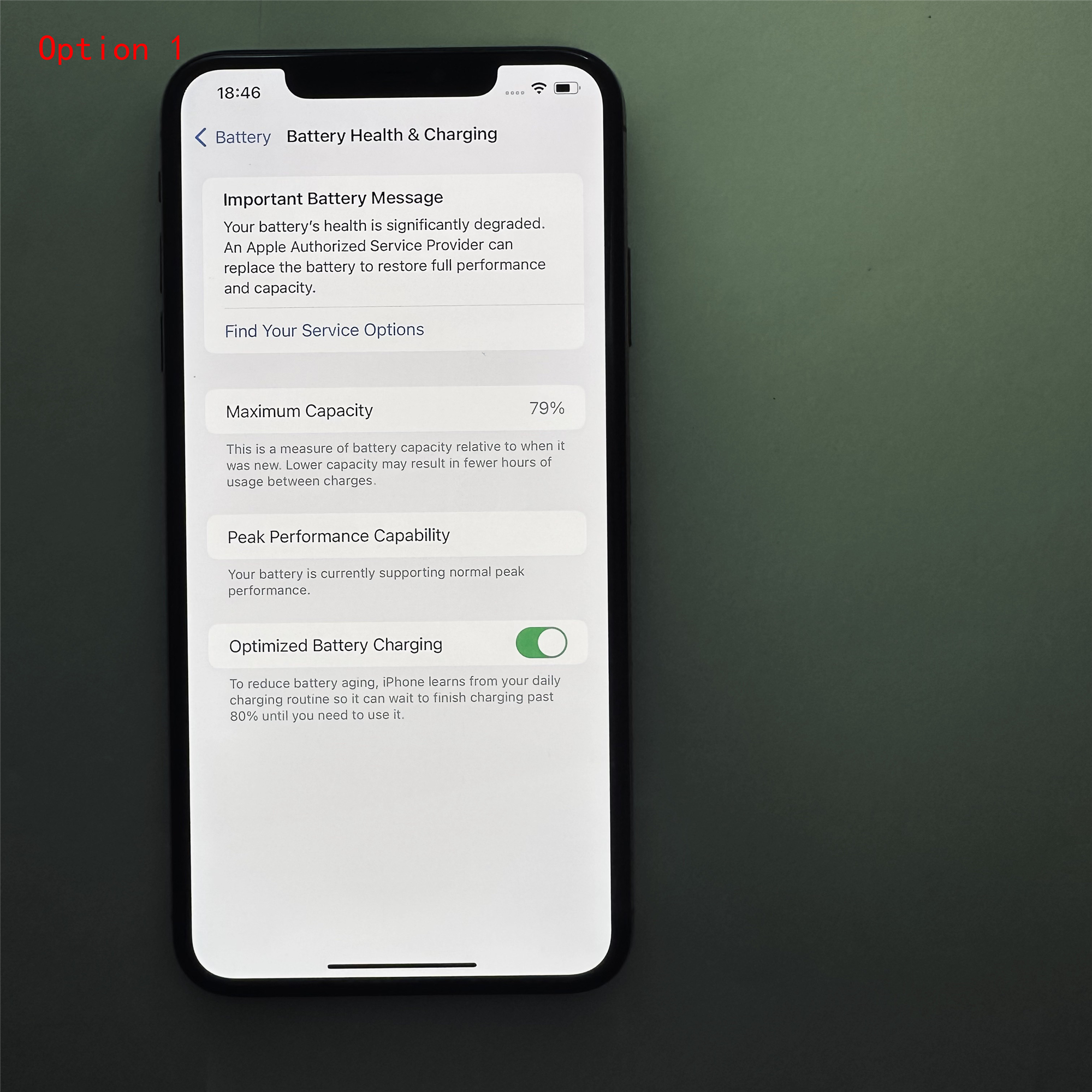 Refurbished iPhone XS Max Unlocked Smart Phone Cellphone 4GB+64GB