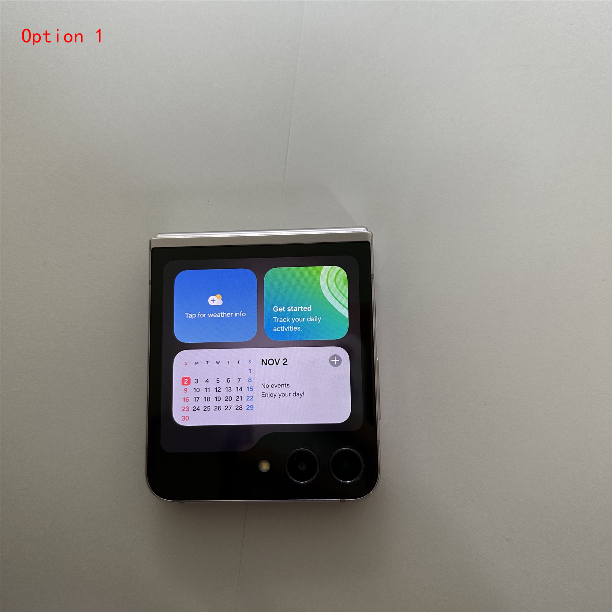 Samsung Galaxy Z Flip5 Refurbished Phone 5G 256GB ROM 8GB RAM 6.7" + 3.4" Original Smart Phone