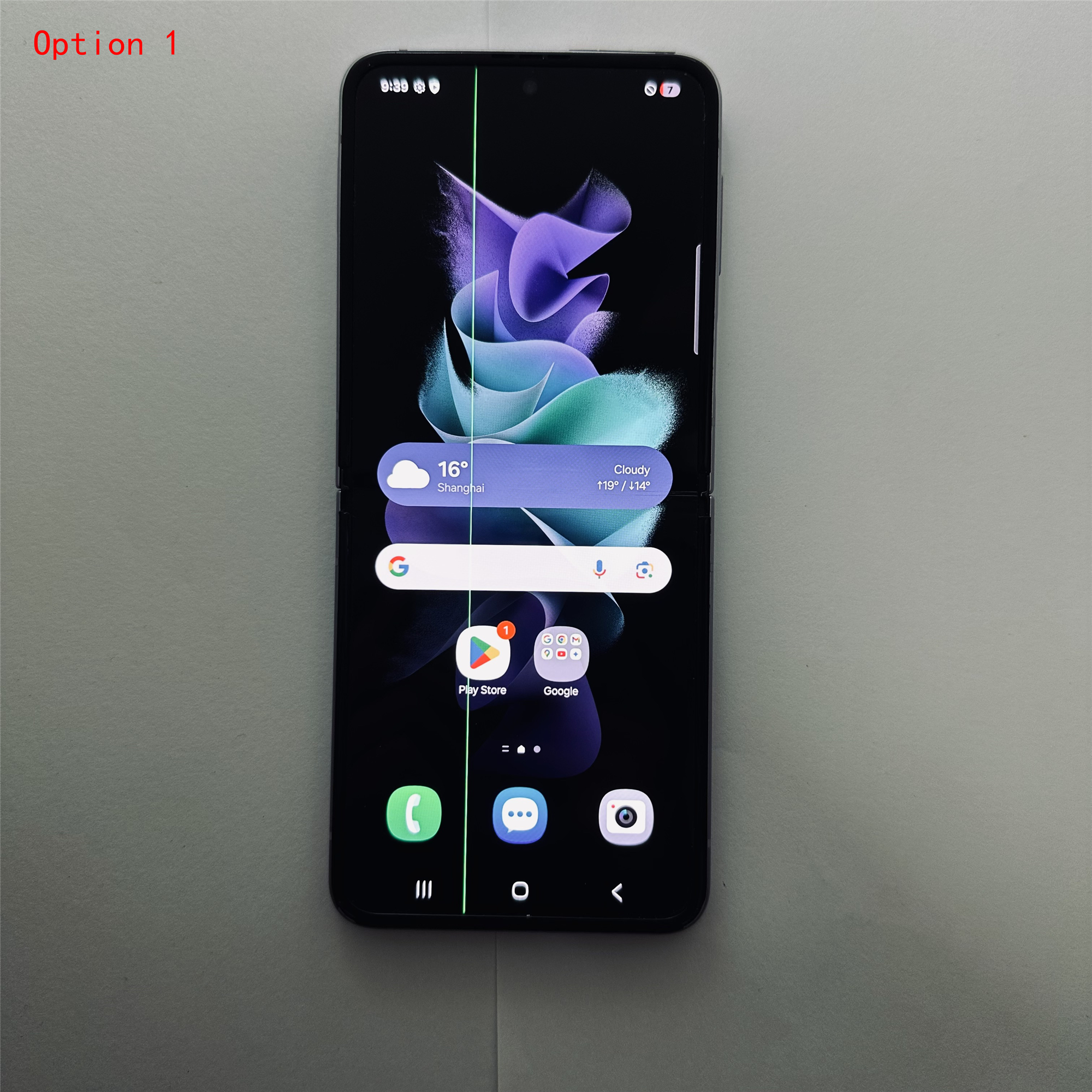 Refurbished Samsung Galaxy Z Flip3 5G 256GB ROM 8GB RAM 6.7" + 1.9" Original Smart Phone Cellphone