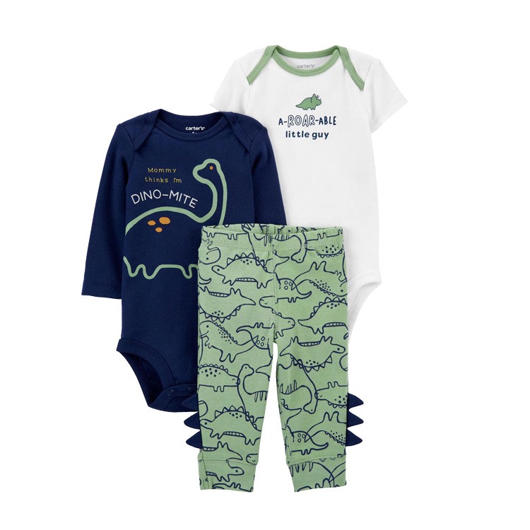 3pcs/lots Long Sleeve/Short Sleeve Baby Romper Bodysuits Newborn Cotton Romper Clothes Sets Unisex Baby Girl Clothes Cartoon Print Ropa Jumpsuits Clothes 6M-24M