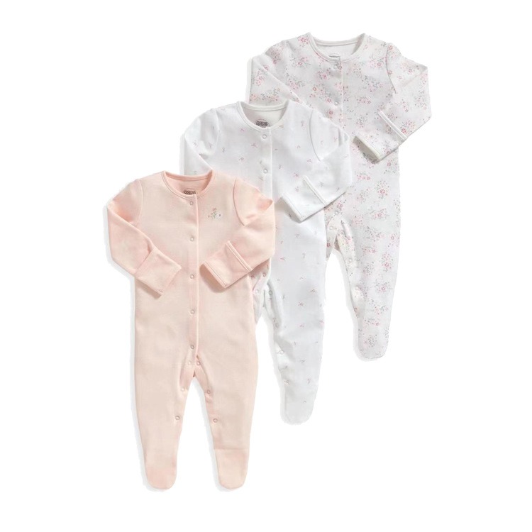 3pcs/lots Long Sleeve Romper Baby Bodysuits Newborn Cotton Romper Clothes Sets Baby Girl Boy Clothes Cartoon Ropa Jumpsuits Baby Clothes 3M-12M
