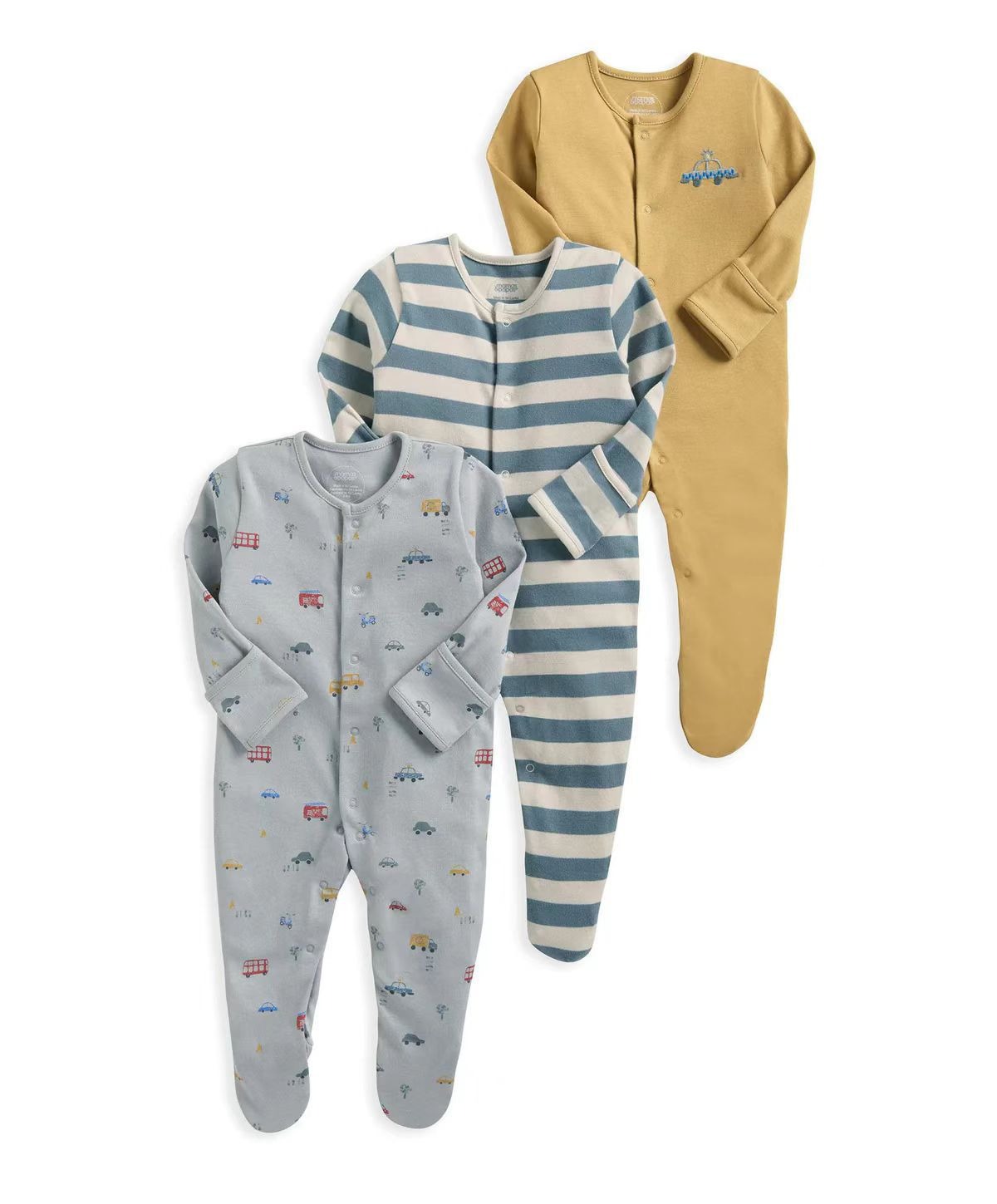 3pcs/lots Long Sleeve Romper Baby Bodysuits Newborn Cotton Romper Clothes Sets Baby Girl Boy Clothes Cartoon Ropa Jumpsuits Baby Clothes 3M-12M