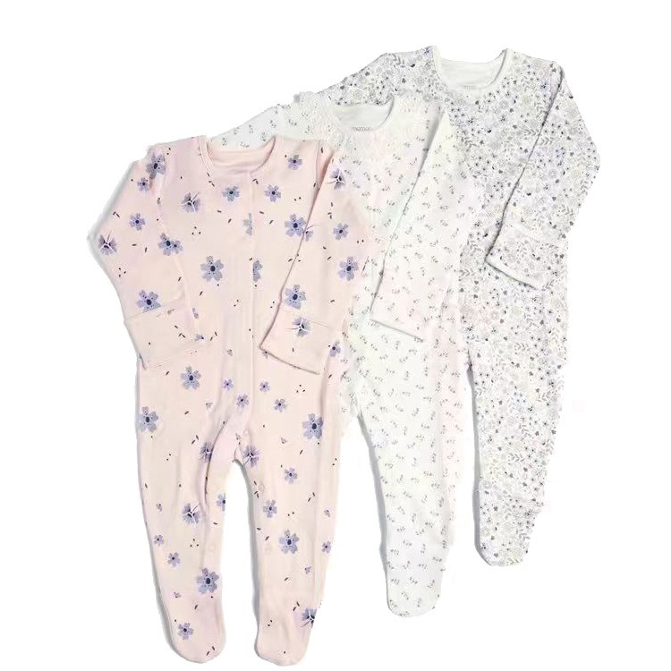 3pcs/lots Long Sleeve Romper Baby Bodysuits Newborn Cotton Romper Clothes Sets Baby Girl Boy Clothes Cartoon Ropa Jumpsuits Baby Clothes 3M-12M