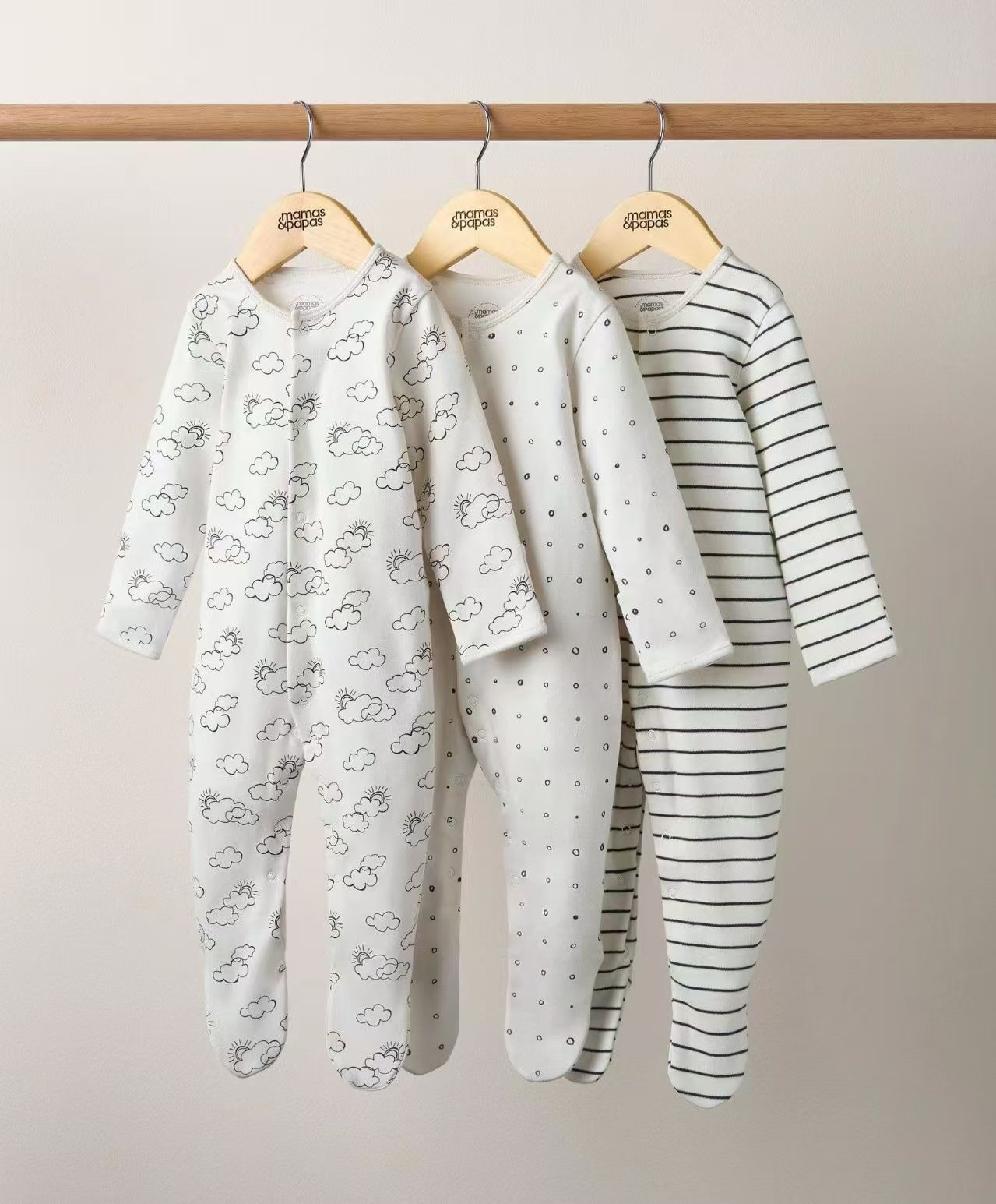 3pcs/lots Long Sleeve Romper Baby Bodysuits Newborn Cotton Romper Clothes Sets Baby Girl Boy Clothes Cartoon Ropa Jumpsuits Baby Clothes 3M-12M