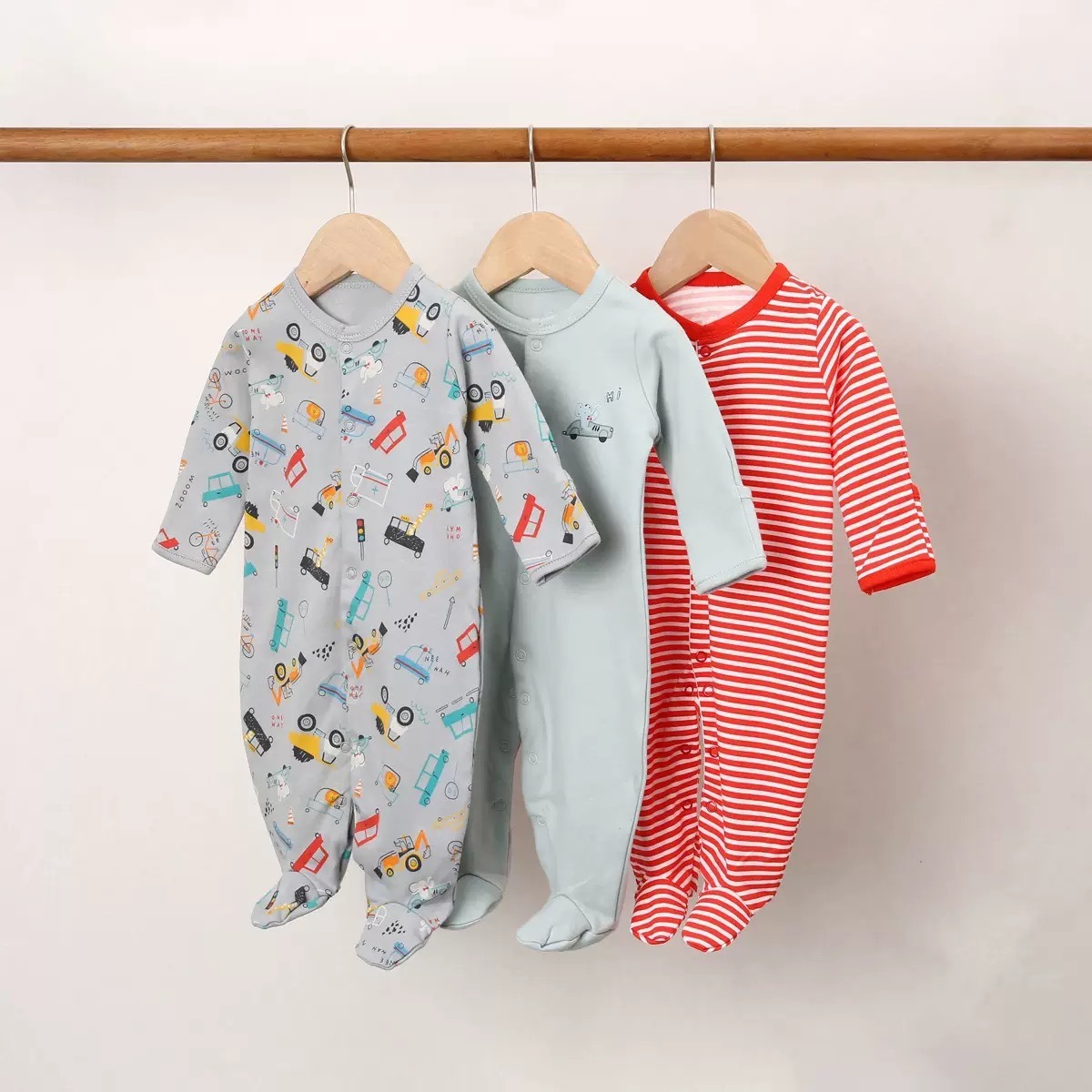 3pcs/lots Long Sleeve Romper Baby Bodysuits Newborn Cotton Romper Clothes Sets Baby Girl Boy Clothes Cartoon Ropa Jumpsuits Baby Clothes 3M-12M