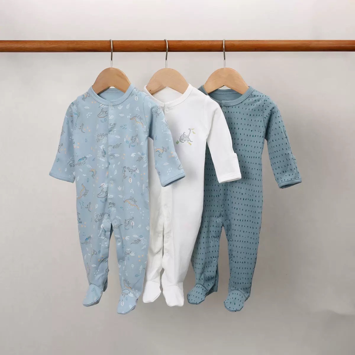 3pcs/lots Long Sleeve Romper Baby Bodysuits Newborn Cotton Romper Clothes Sets Baby Girl Boy Clothes Cartoon Ropa Jumpsuits Baby Clothes 3M-12M