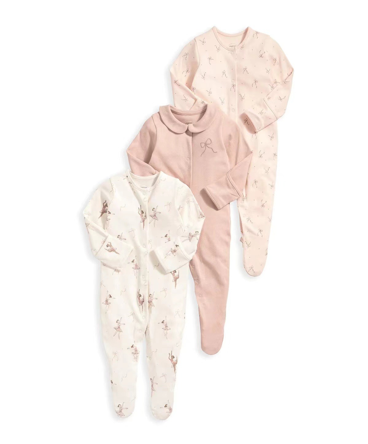 3pcs/lots Long Sleeve Romper Baby Bodysuits Newborn Cotton Romper Clothes Sets Baby Girl Boy Clothes Cartoon Ropa Jumpsuits Baby Clothes 3M-12M