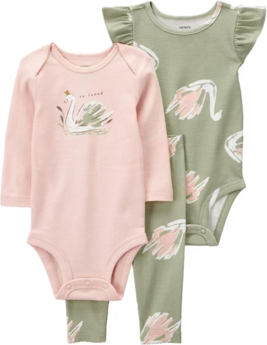 3pcs/lots Long Sleeve/Short Sleeve Baby Romper Bodysuits Newborn Cotton Romper Clothes Sets Baby Girl Boy Clothes Cartoon Print Ropa Jumpsuits Baby Clothes 6M-24M