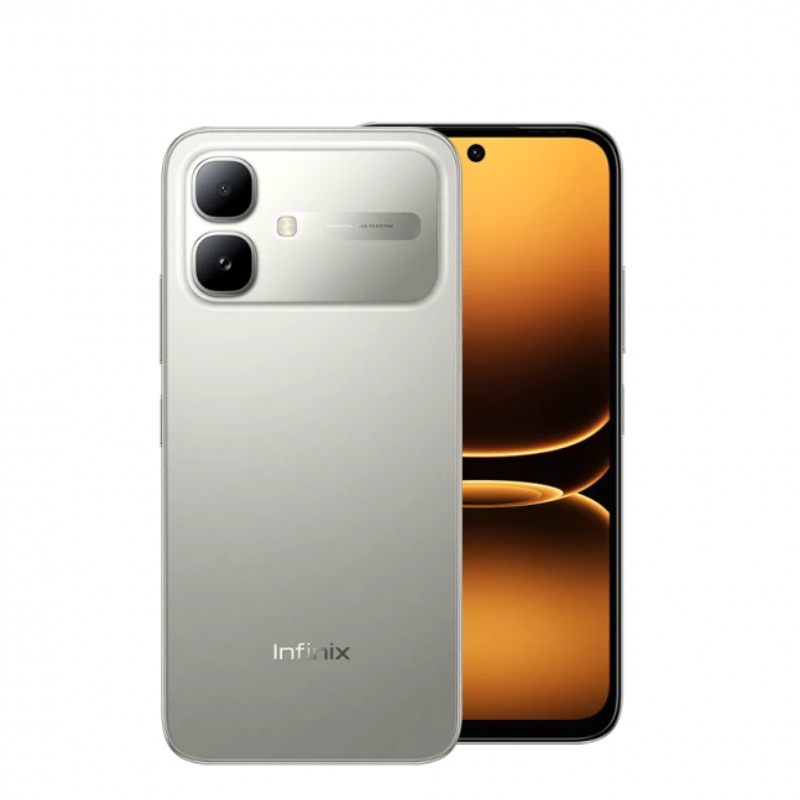 Infinix Smart 20 6.78" 120Hz Display 128GB+4GB 5200mAh Long-Life Battery 4G Dual SIM IP64 Waterproof 15W Charging NFC Fingerprint Lock Android15 Mediatek Helio G81 Ultimate  AI Smart Phones