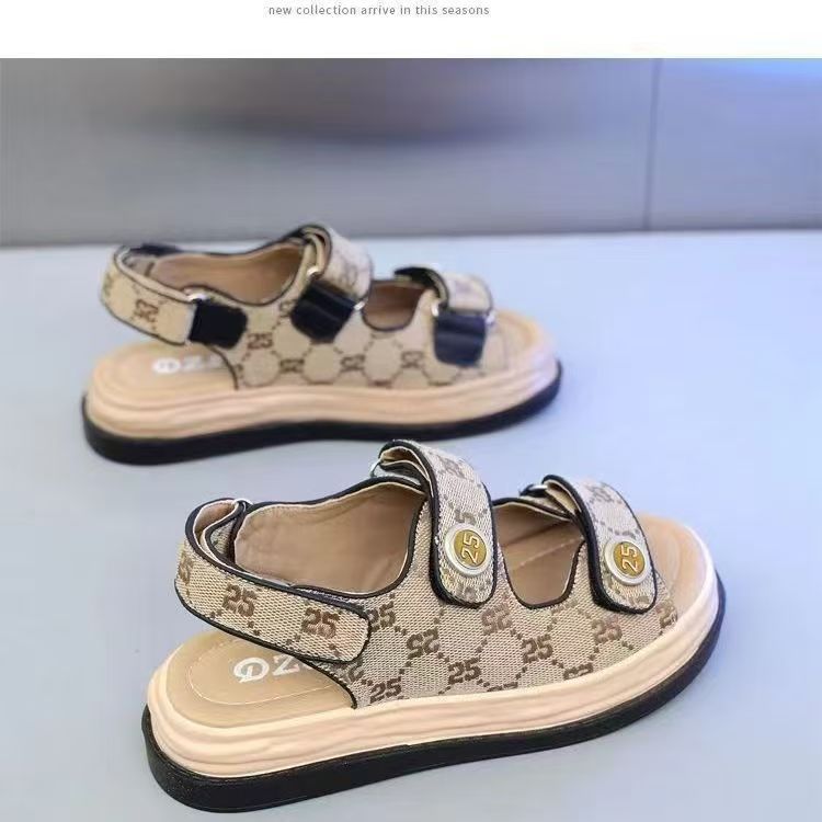 Ladies' sandals, women's flat sports and casual Roman sandals, soft-soled anti-slip sports sandals, open shoes.