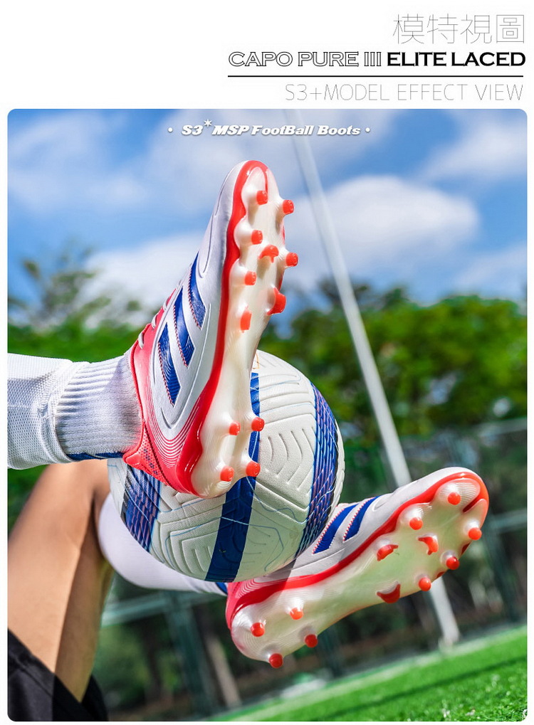 Goletto Ix Firm Ground/Multi Ground Spiked football shoes, sports shoes.