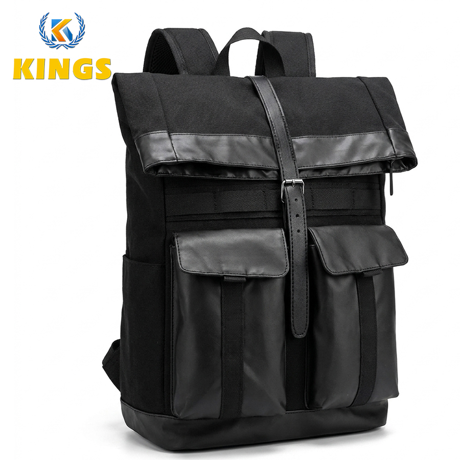 New Arrival Men Backpack Large Capacity Bags Anti-Theft Rucksack Multi-pocket School Bag Travel Bag
