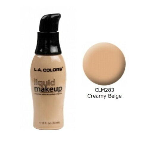 L.A. Colors Liquid Makeup Foundation CLM283 Creamy Beige
