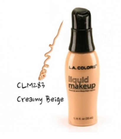 L.A. Colors Liquid Makeup Foundation CLM283 Creamy Beige