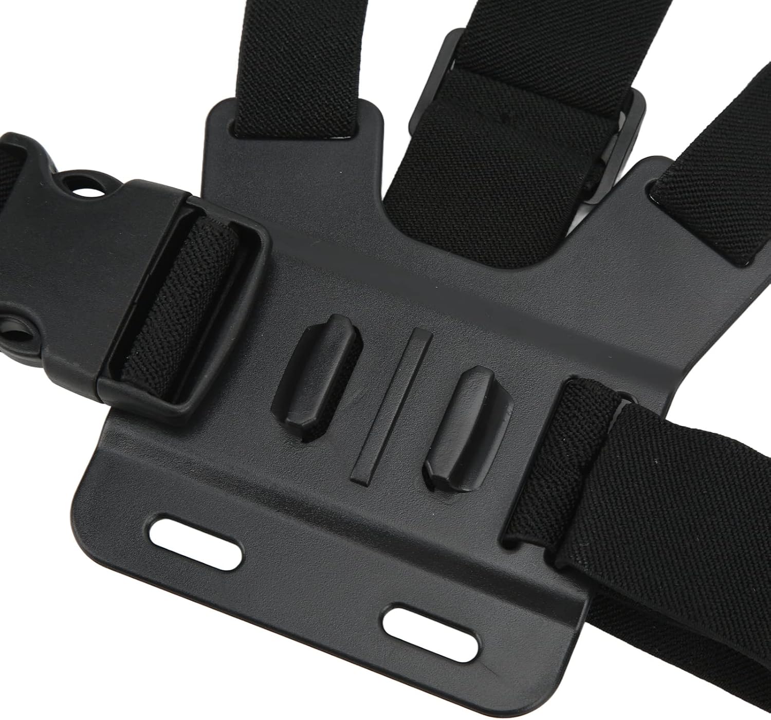 Chest phone Mount Harness adjustable Cellphone Selfie Chest Strap with Cell Phone Clip Holder